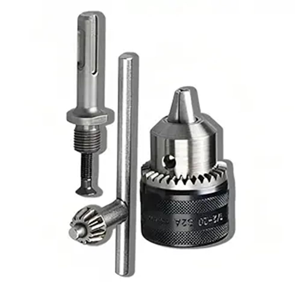ZIODIC Heavy Duty 13mm Drill Chuck with SDS Adaptor Key Set